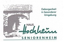 Seniorenheim Haus Hochheim - Giesendorf - GmbH & Co. KG